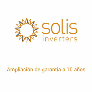 Ampliación de garantía a 10 años Solis trifásicos