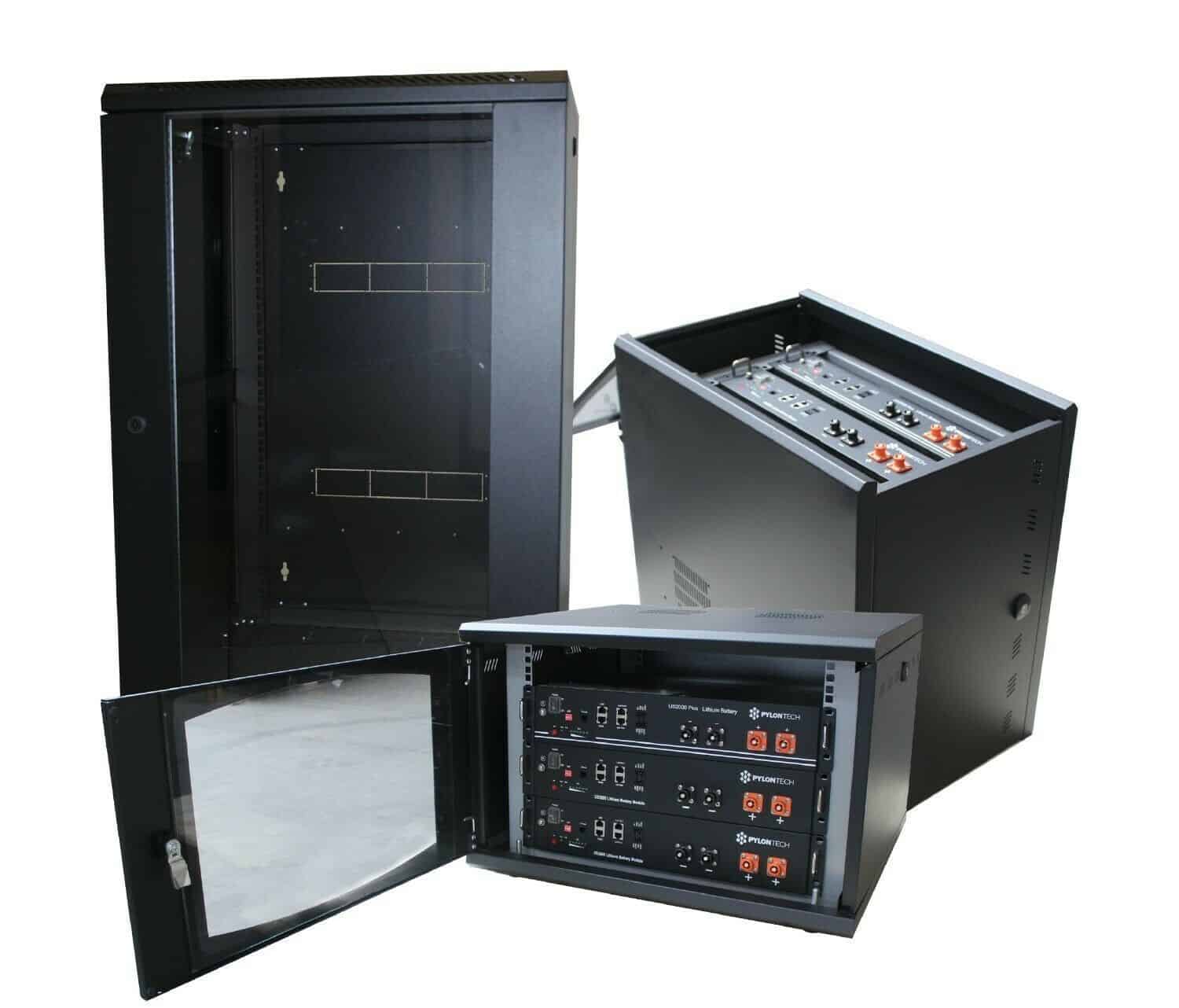 Rack 19 18U para baterías solares. Compra al mejor precio. ✓